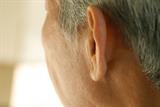 Close up of a man's ear