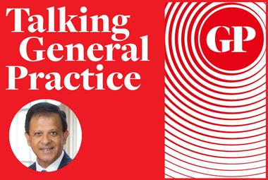 Talking General Practice logo with Dr Chaand Nagpaul